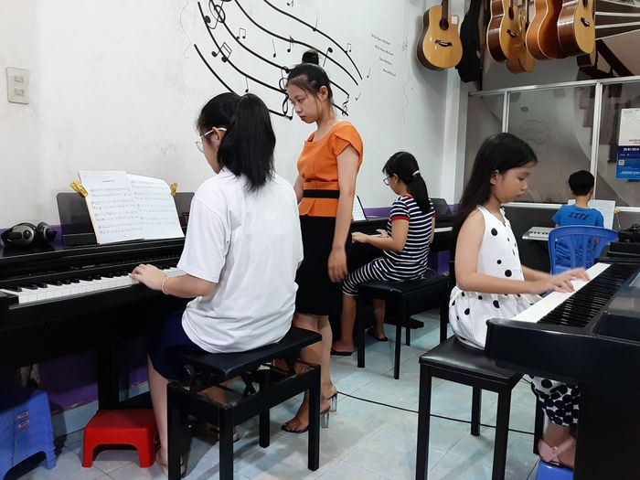 Không gian đào tạo chuyên nghiệp tại Dấu Chấm Đen
