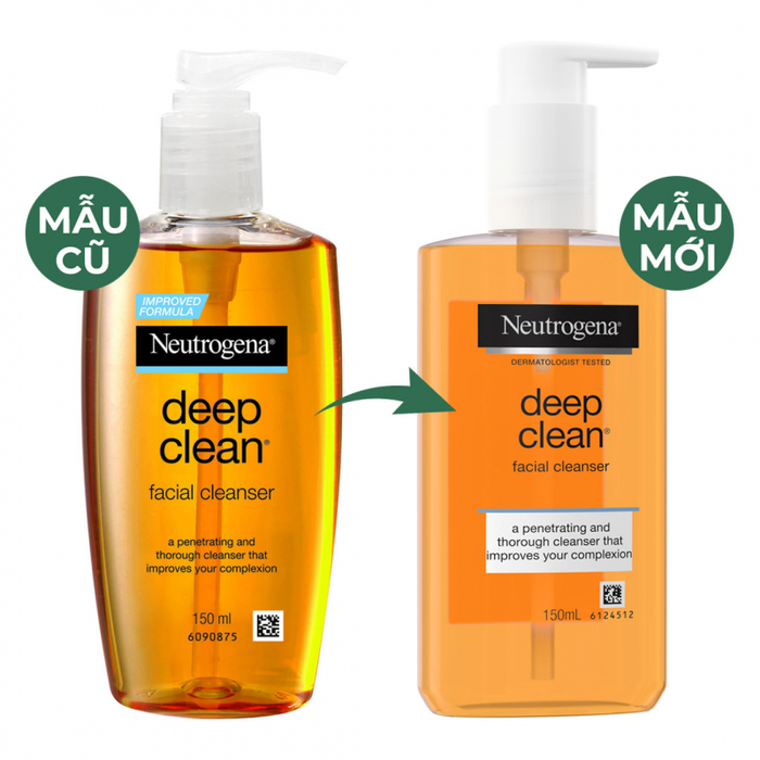 Sữa rửa mặt Neutrogena Deep Clean Facial Cleanser - Hình ảnh minh họa chi tiết số 2