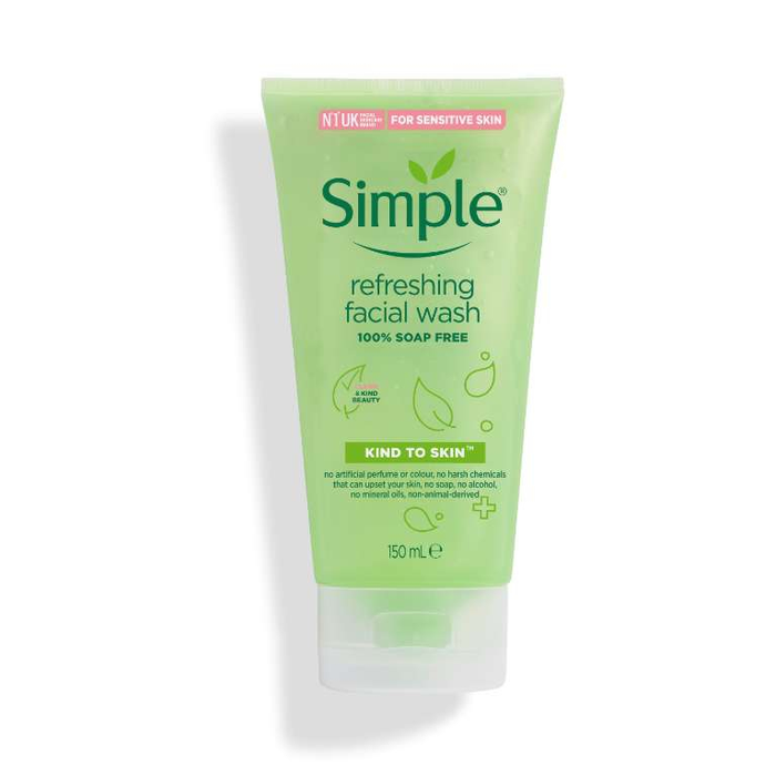 Hình ảnh thực tế Sữa rửa mặt Simple Kind To Skin Refreshing Facial Wash