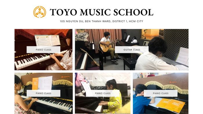 Không gian học tập chuẩn Nhật tại Toyo Piano Vietnam
