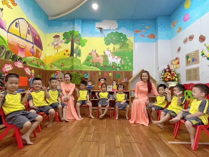 Không gian học tập tại Mầm Non ABC Kids