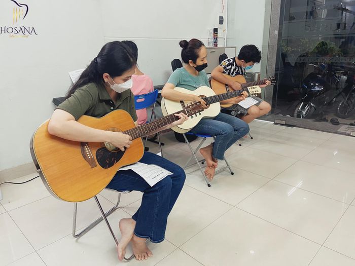 Hình ảnh không gian đào tạo tại Hosana Music Biên Hòa