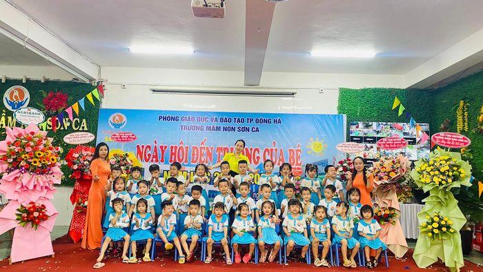 Hình ảnh Trường Mầm non Sơn Ca – Khoảnh khắc ngập tràn yêu thương (ảnh 1)