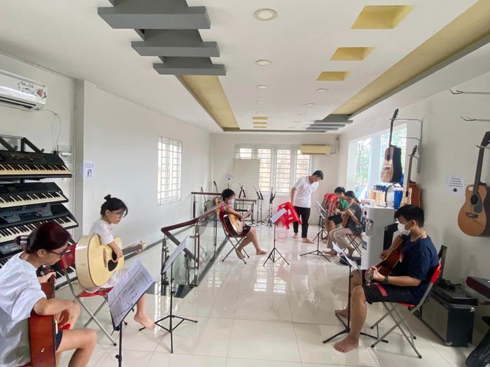 Không gian học tập hiện đại tại Ngọc Hưng Phát Music Center