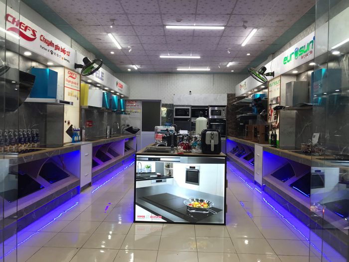 Bộ sưu tập thiết bị nhà bếp cao cấp tại Vũ Sơn Quy Nhơn
