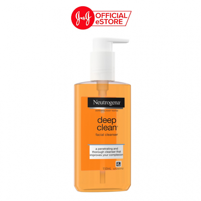 Sữa rửa mặt Neutrogena Deep Clean Facial Cleanser - Hình ảnh minh họa chân thực số 1