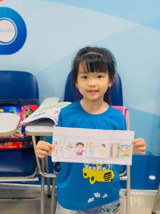 Giờ học tương tác với giáo viên bản ngữ tại Ocean Edu