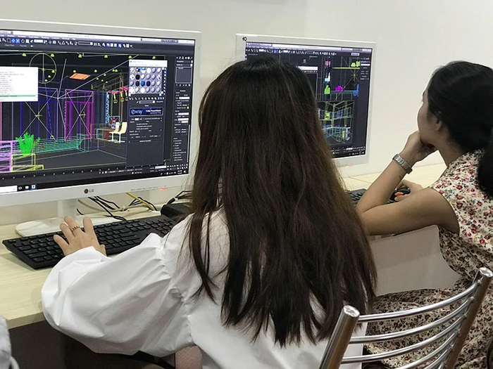 Đồ hoạ 3DKID - Hình ảnh thực tế lớp học chất lượng cao
