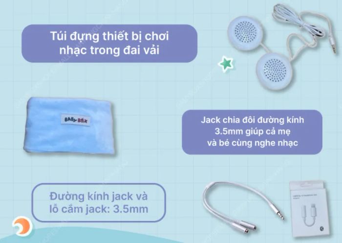 Hình ảnh tai nghe thai giáo BabyBox 2