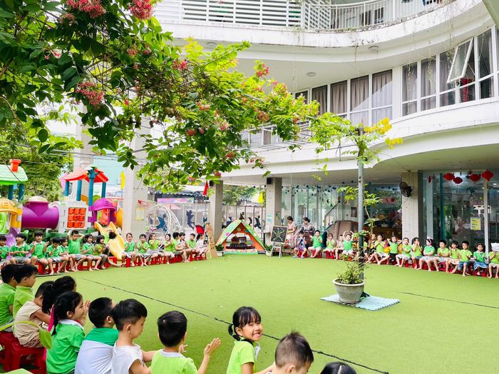 Không gian học tập tại Trường Mầm Non Chú Ếch Con