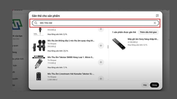 Hướng dẫn gắn thẻ sản phẩm khi đăng video mới trên YouTube Shopping - Phần 3