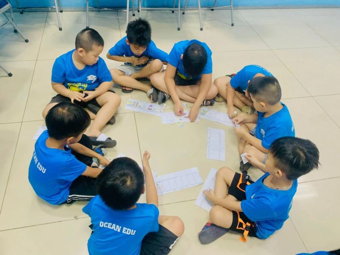 Hoạt động ngoại khóa sôi nổi tại Ocean Edu