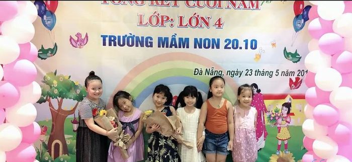 Hình ảnh đầu tiên về Trường Mầm non 20-10 - Ngôi trường chuẩn quốc gia