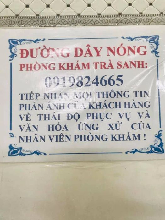 Hình ảnh phòng khám Đa Khoa Trà Sanh tại Ninh Thuận (Ảnh 2)