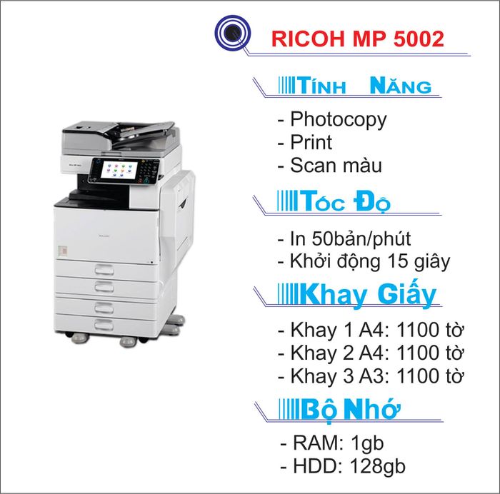 Hình ảnh thực tế máy photocopy tại Tân Nam Việt