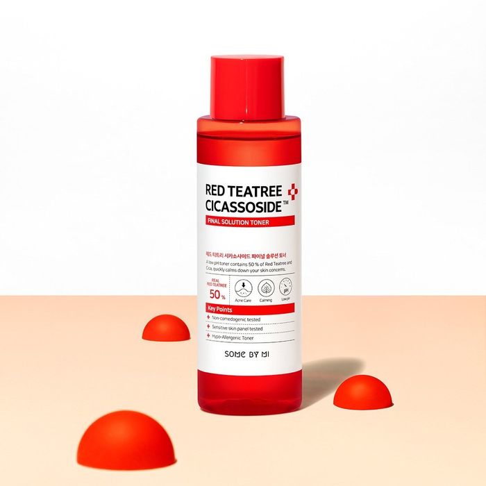 Nước Hoa Hồng Cho Da Siêu Nhạy Cảm Chiết Xuất Tràm Trà Đỏ – Some By Mi Tea Tree Cicassoside Final Solution Toner ảnh 2