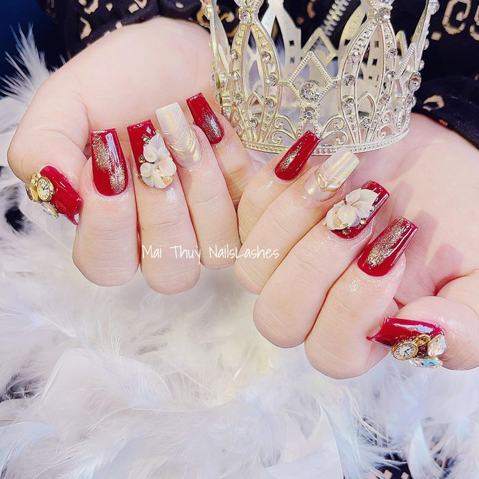 Hình ảnh thành phẩm nail nghệ thuật từ học viên