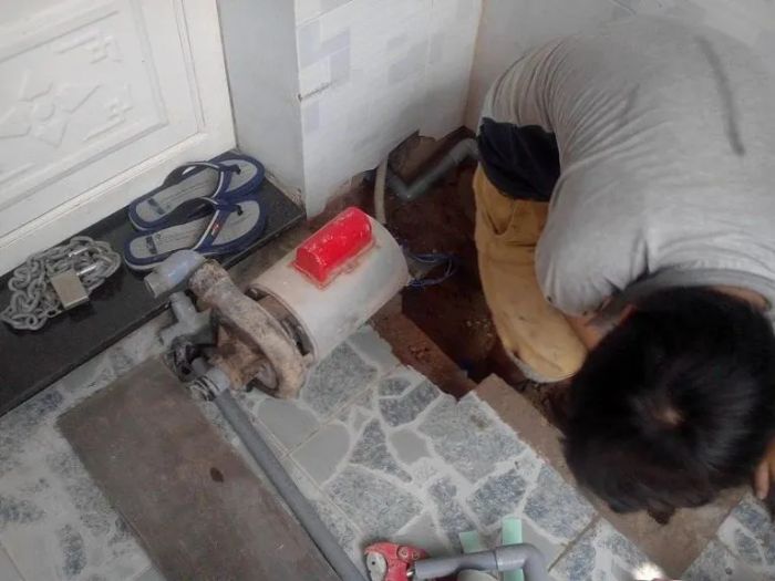 Hình ảnh thi công thực tế của Điện nước Ngọc Nhâm