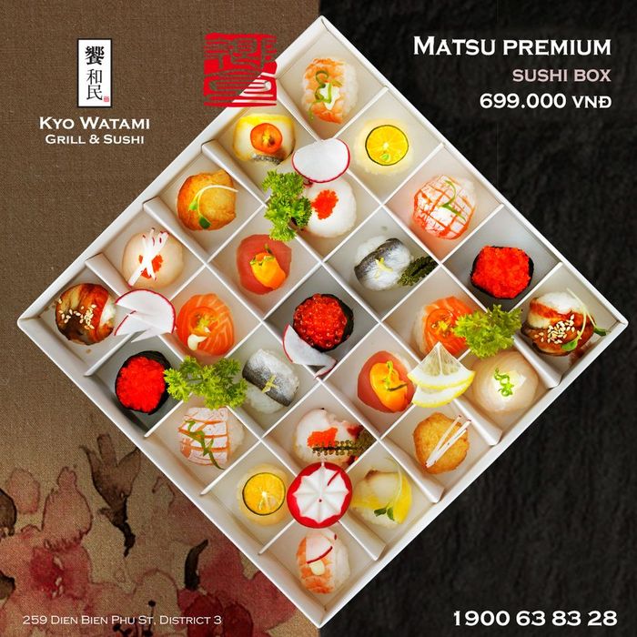 KYO WATAMI Grill & Sushi – Không gian ẩm thực Nhật hiện đại và đậm chất truyền thống (ảnh 3)