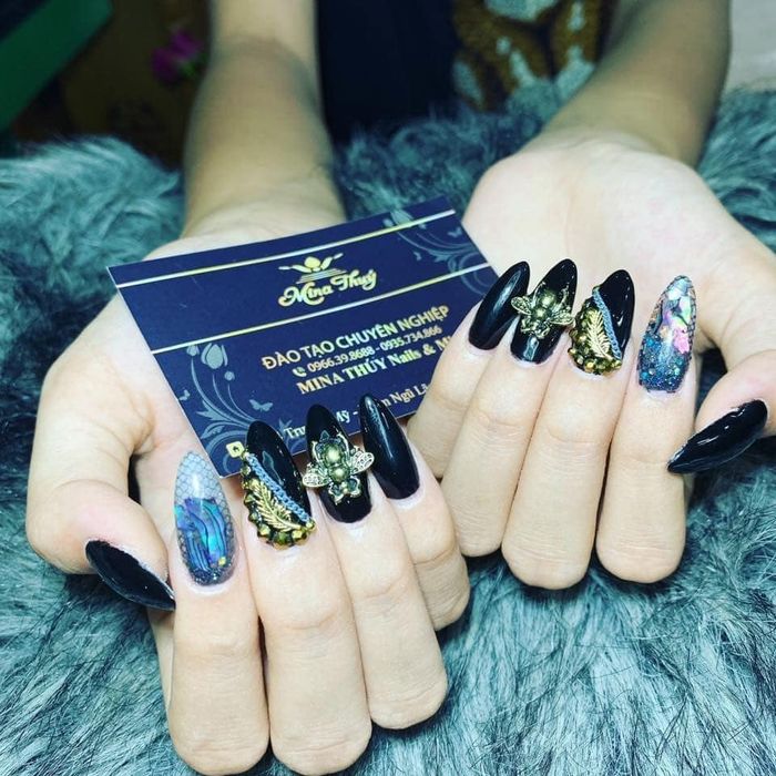 Hình ảnh không gian đào tạo chuyên nghiệp tại Mina Thúy Nail