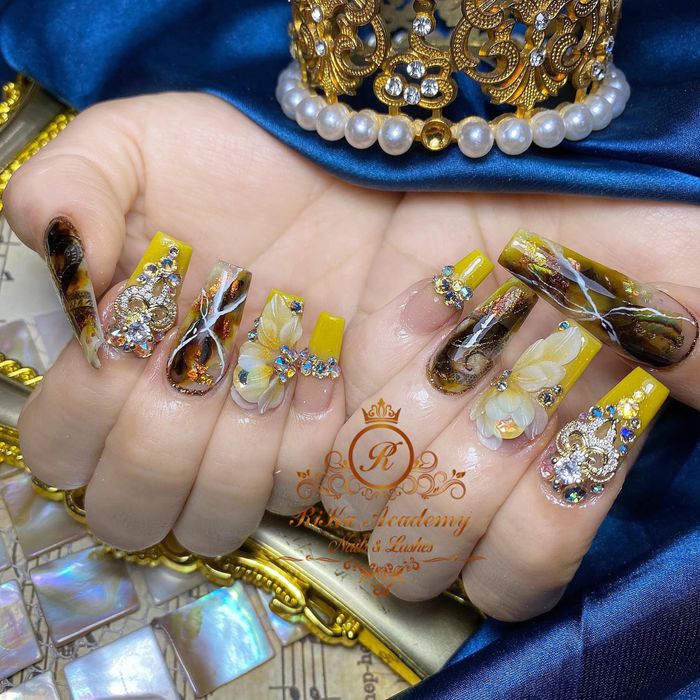 Hình ảnh thành phẩm nail nghệ thuật từ học viên RiKa Academy