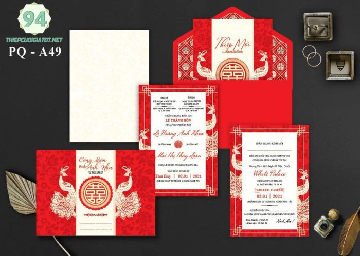 Thiệp Cưới Giá Tốt - Cần Thơ - Tạo nên ấn tượng sâu sắc trong ngày cưới của bạn