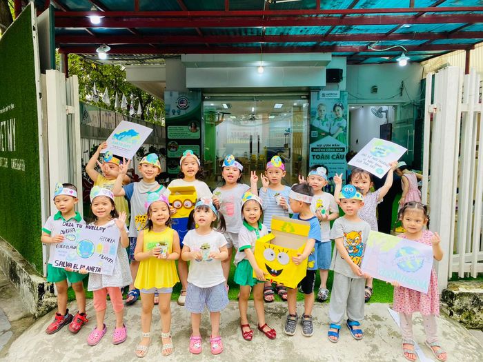Ảnh 2: Không gian học tập đầy cảm hứng tại Trường Mầm Non Song Ngữ Việt Mỹ Montessori