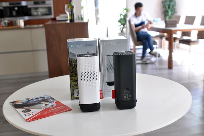 Hình ảnh minh họa Boneco P50 trong không gian xe hơi