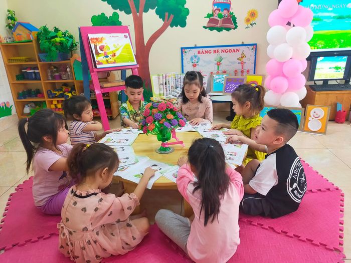 Hình ảnh 2: Trường Mầm non Hoa Lan - Không gian học tập đầy sáng tạo