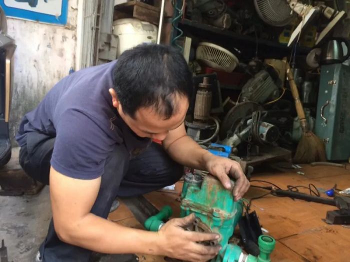 Hình ảnh thi công chuyên nghiệp của Điện nước Yến Anh