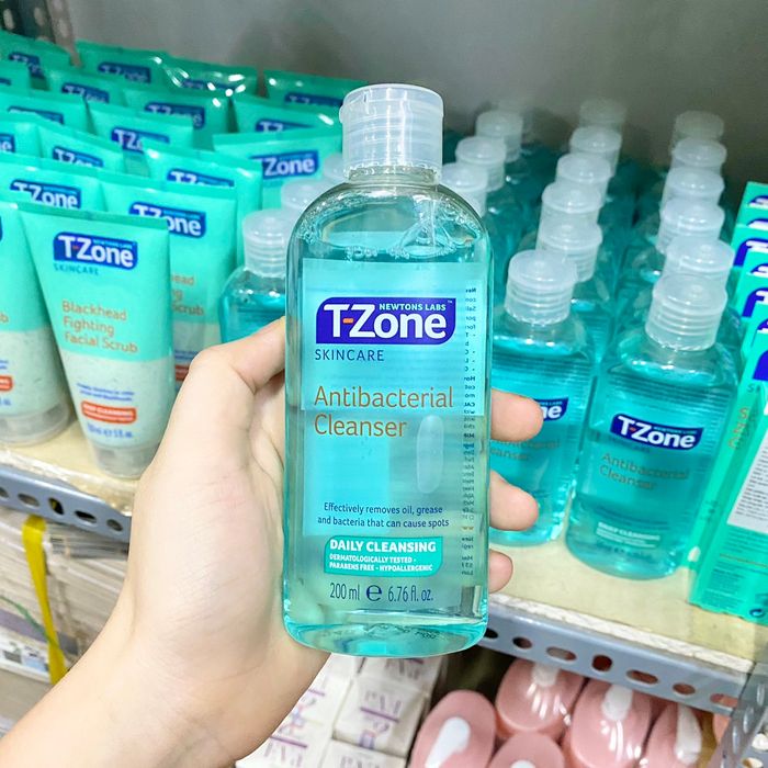 Nước Hoa Hồng Làm Sạch, Diệt Khuẩn Chiết Xuất Tràm Trà Newtons Labs T-Zone Antibacteria Cleanser ảnh 1