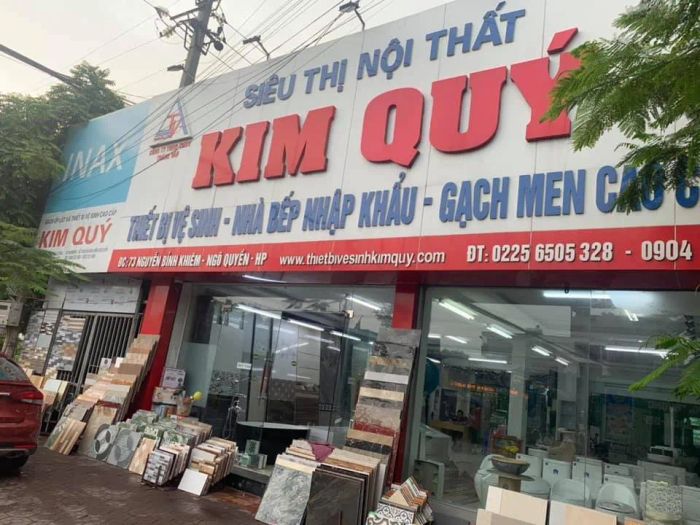Không gian trưng bày ấn tượng tại Kim Quý