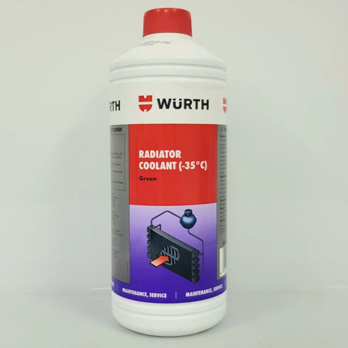 Hình ảnh chai nước làm mát Wurth Radiator Coolant (ảnh 1)
