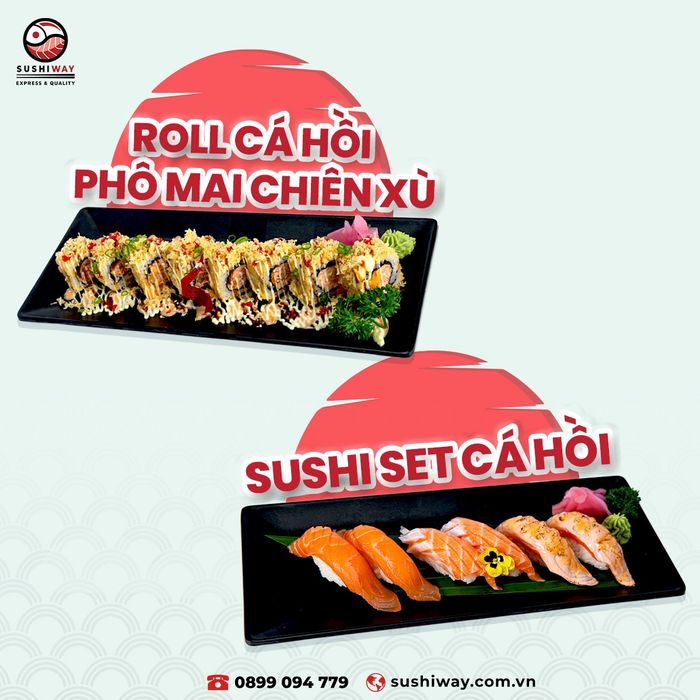 Sushi Way – Cận cảnh món ăn tươi ngon hấp dẫn (ảnh 2)