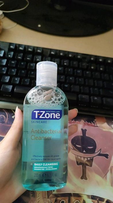 Nước Hoa Hồng Làm Sạch, Diệt Khuẩn Chiết Xuất Tràm Trà Newtons Labs T-Zone Antibacteria Cleanser ảnh 2