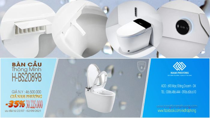 Bộ sưu tập thiết bị vệ sinh cao cấp tại Nam Phương