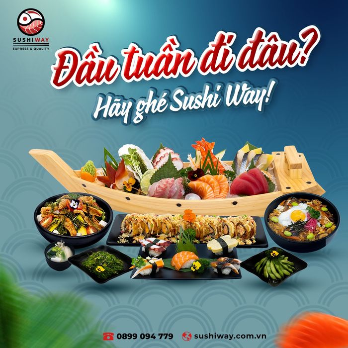 Sushi Way – Hình ảnh hộp đựng giữ lạnh bảo toàn chất lượng (ảnh 3)