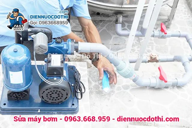 Hình ảnh đội ngũ kỹ thuật viên Điện nước Đô thị Hà Nội