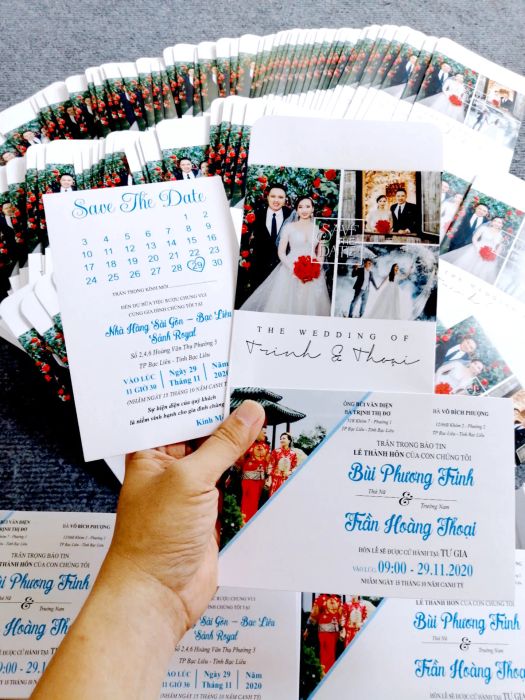 Thiệp Cưới Z House - Mẫu thiệp tinh tế và sang trọng cho ngày cưới của bạn