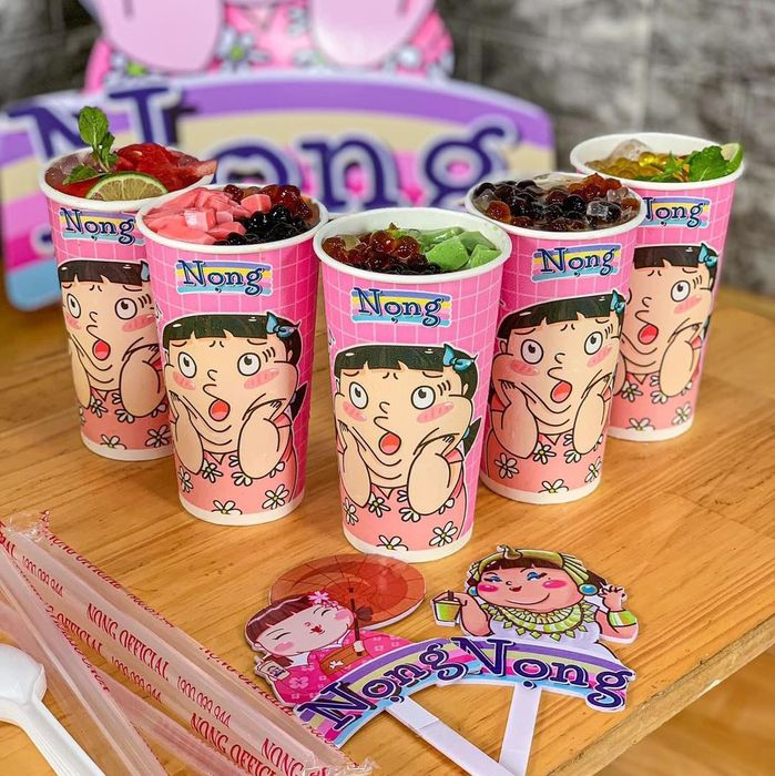 Trà sữa Nọng - Không gian tuổi trẻ đầy màu sắc