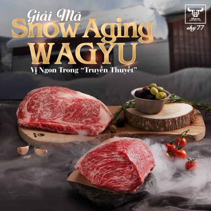 Nghệ thuật chế biến bò Wagyu tại Ussina