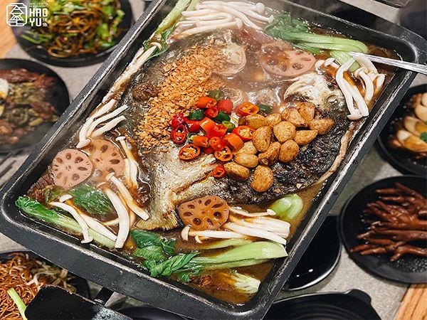 HAO YU Grilled Fish - Không gian ẩm thực Tứ Xuyên