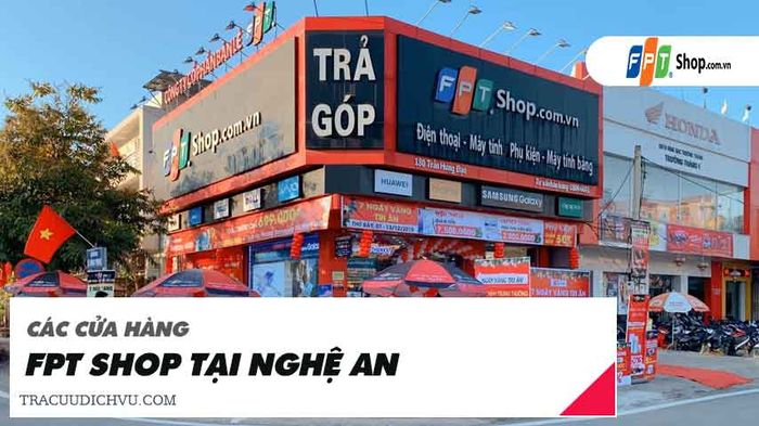 Không gian trưng bày hiện đại tại FPT Shop