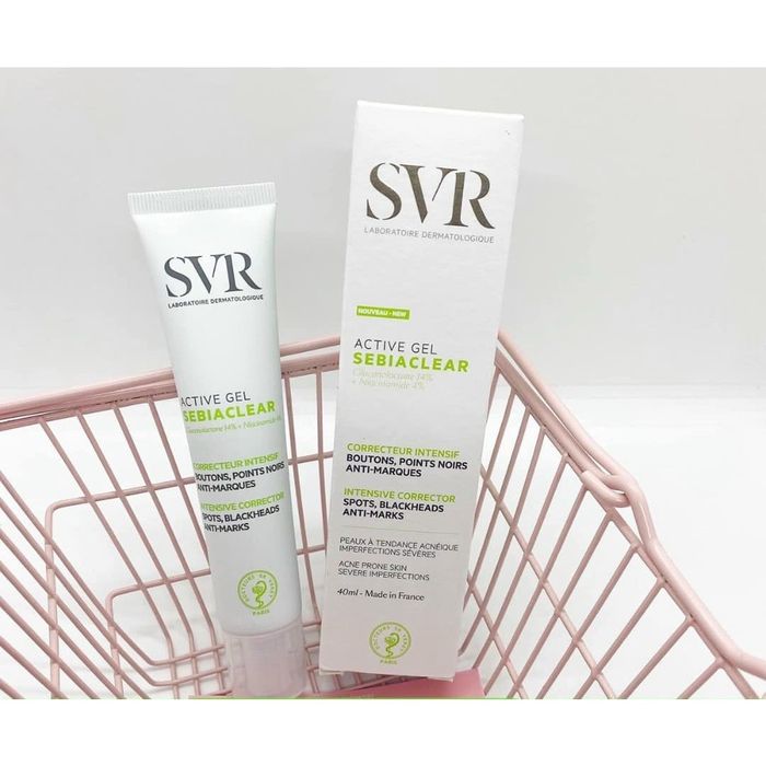 Kem hỗ trợ cải thiện mụn SVR Sebiaclear Active ảnh 2