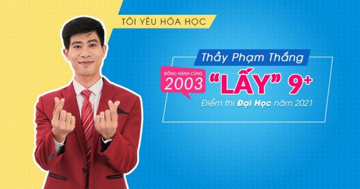 Hình ảnh Thầy Phạm Thắng - Giáo viên Hóa học tâm huyết