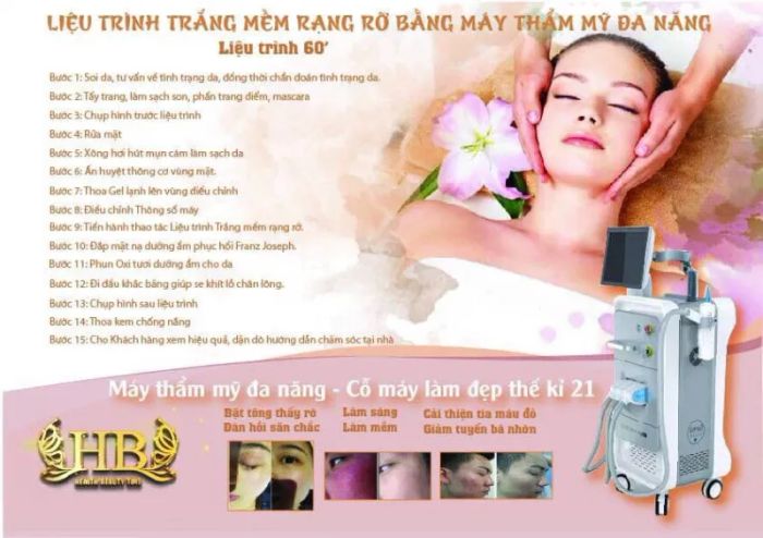 Hình ảnh không gian sang trọng tại HB Spa Quận 3