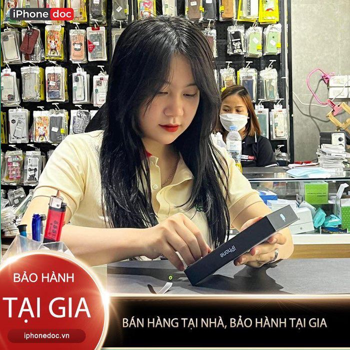 Hình ảnh không gian trưng bày sản phẩm tại iPhoneDoc