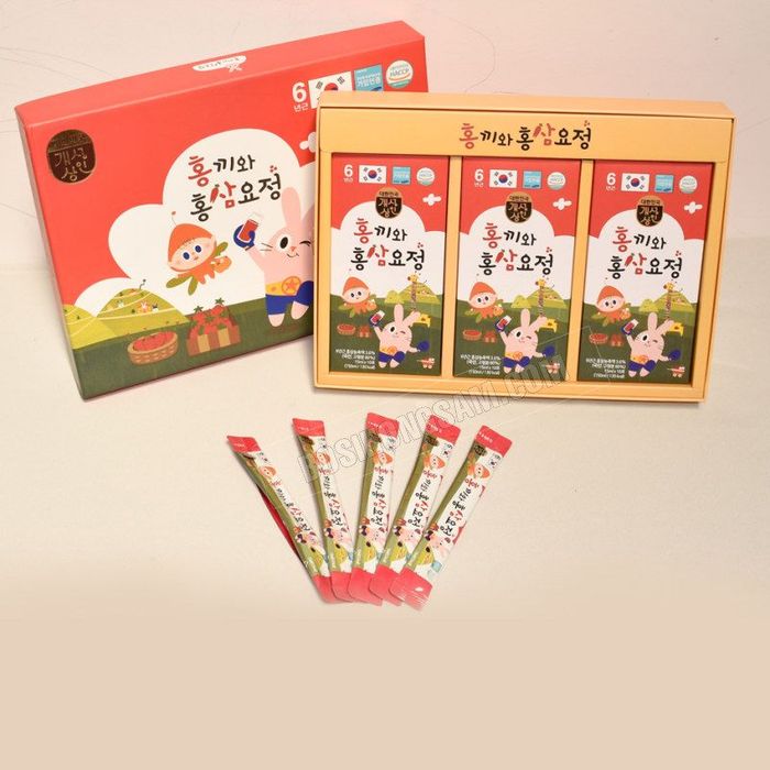 Nước hồng sâm baby Hongki Nonghyup - Hình ảnh 1