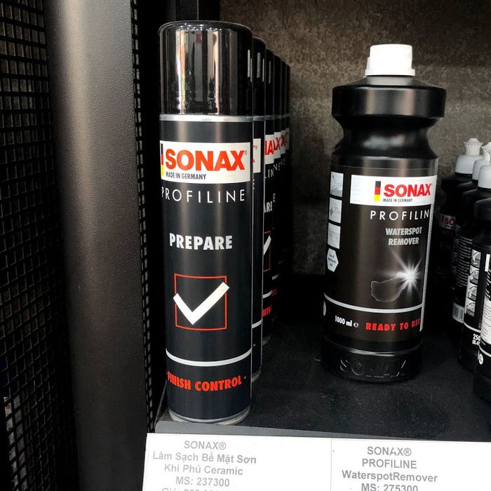 Hình ảnh thực tế Sonax Ceramic Coating CC Evo - Hiệu ứng bóng gương hoàn hảo