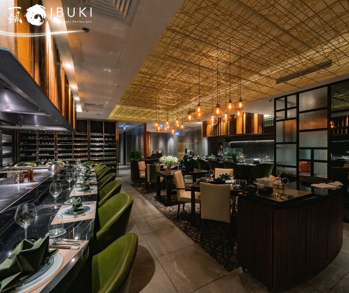 Không gian sang trọng chuẩn Nhật tại IBUKI Restaurant